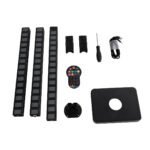 GLOBOSTAR® DIGICOLUMN 90762 Μοντέρνο Επιδαπέδιο Γραμμικό Ψηφιακό Φωτιστικό Digital Pixel Symphony Bar με RF Ασύρματο Χειριστήριο LED 12W 960lm 90° DC 5V με USB 2.0 IP20 Πολύχρωμο RGB Dimmable - Μαύρο - Μ3.4 x Π2.5 x Υ122cm - 2 Χρόνια Εγγύηση - Image 12