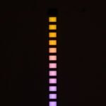 GLOBOSTAR® DIGICOLUMN 90762 Μοντέρνο Επιδαπέδιο Γραμμικό Ψηφιακό Φωτιστικό Digital Pixel Symphony Bar με RF Ασύρματο Χειριστήριο LED 12W 960lm 90° DC 5V με USB 2.0 IP20 Πολύχρωμο RGB Dimmable - Μαύρο - Μ3.4 x Π2.5 x Υ122cm - 2 Χρόνια Εγγύηση - Image 15