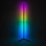 GLOBOSTAR® DIGICOLUMN 90763 Μοντέρνο Επιδαπέδιο Γραμμικό Ψηφιακό Φωτιστικό Digital Pixel Symphony Bar με RF Ασύρματο Χειριστήριο LED 16W 1280lm 180° DC 5V με USB 2.0 IP20 Πολύχρωμο RGB Dimmable - Μαύρο - Φ3 x Υ165cm - 2 Χρόνια Εγγύηση - Image 13