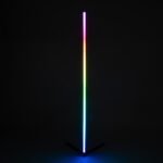 GLOBOSTAR® DIGICOLUMN 90763 Μοντέρνο Επιδαπέδιο Γραμμικό Ψηφιακό Φωτιστικό Digital Pixel Symphony Bar με RF Ασύρματο Χειριστήριο LED 16W 1280lm 180° DC 5V με USB 2.0 IP20 Πολύχρωμο RGB Dimmable - Μαύρο - Φ3 x Υ165cm - 2 Χρόνια Εγγύηση - Image 14