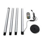 GLOBOSTAR® DIGICOLUMN 90764 Μοντέρνο Επιδαπέδιο Γραμμικό Ψηφιακό Φωτιστικό Digital Pixel Symphony Bar με RF Ασύρματο Χειριστήριο LED 16W 1280lm 180° DC 5V με USB 2.0 IP20 Πολύχρωμο RGB Dimmable - Μαύρο - Φ3 x Υ165cm - 2 Χρόνια Εγγύηση - Image 10