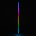 GLOBOSTAR® DIGICOLUMN 90764 Μοντέρνο Επιδαπέδιο Γραμμικό Ψηφιακό Φωτιστικό Digital Pixel Symphony Bar με RF Ασύρματο Χειριστήριο LED 16W 1280lm 180° DC 5V με USB 2.0 IP20 Πολύχρωμο RGB Dimmable - Μαύρο - Φ3 x Υ165cm - 2 Χρόνια Εγγύηση - Image 12