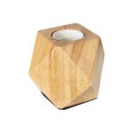 GLOBOSTAR® RHOMBUS 99401 Μοντέρνο Επιτραπέζιο Φωτιστικό Πορτατίφ με Ντουί 1 x E27 AC 220-240V IP20 - Μπεζ - M8 x Π8 x Υ8cm - Image 3