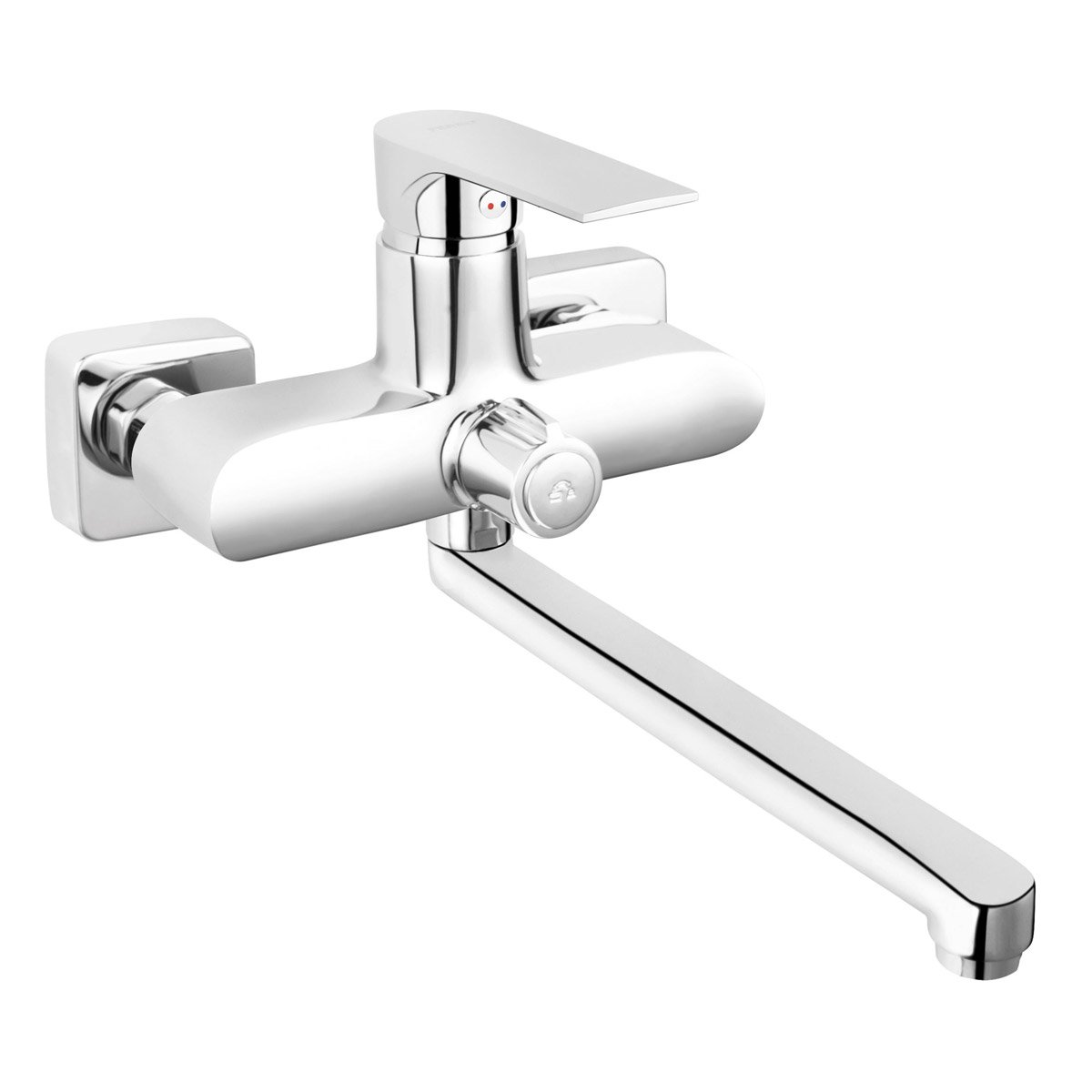 BAQ3A Μπαταρία νιπτήρος με ντους ALGEO SQUARE BAQ3A FERRO - Image 1