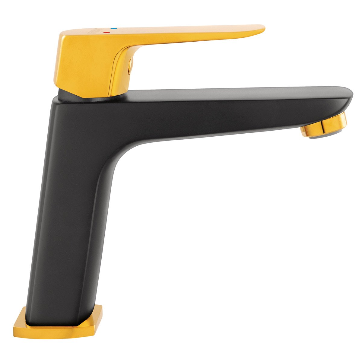 BVI2VLBLG Μπαταρία νιπτήρος VITTO Verdeline Black-Gold BVI2VLBLG FERRO - Image 1