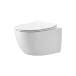 Λεκάνη αναρτώμενη rimless με κάλυμμα NEW LUNA 2034 KARAG