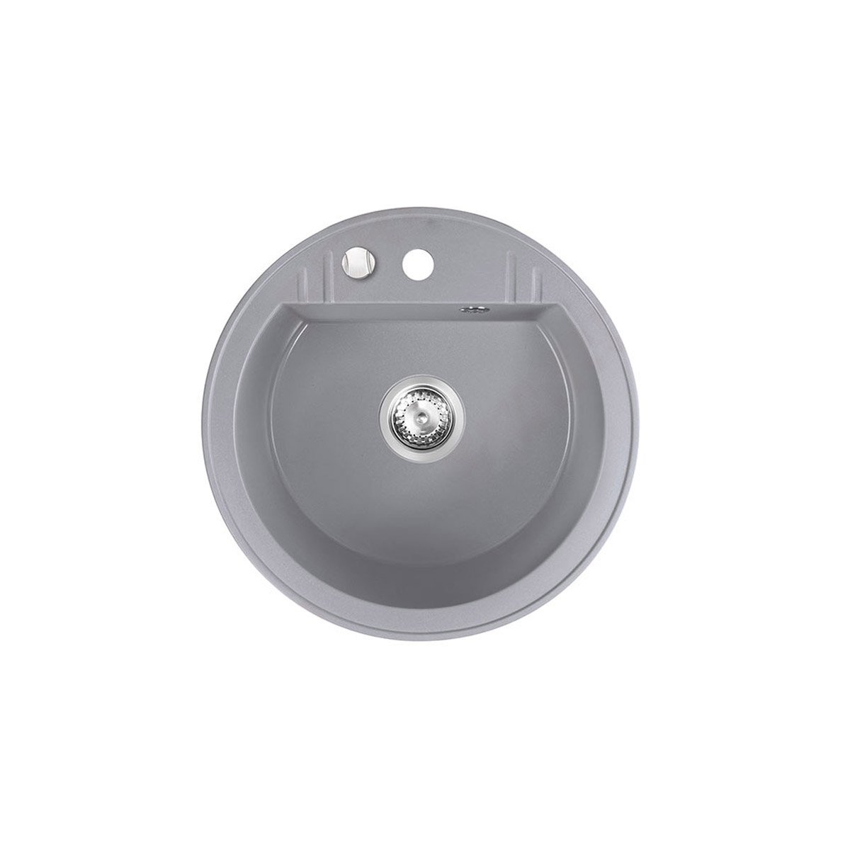 DRGM151GA Νεροχύτης κουζίνας γκρι DRGM1/51GA FERRO Ø51cm - Image 1