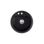 Νεροχύτης κουζίνας γραφίτη λαμπερό DRGM1/51HA FERRO Ø51cm