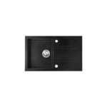 Νεροχύτης κουζίνας γραφίτη λαμπερό DRGM48/78HA FERRO 78x48cm