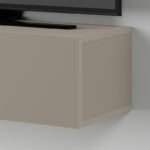 Έπιπλο τηλεόρασης επιτοίχιο Francy Megapap χρώμα sandstone 135x31,7x25εκ. - Image 5