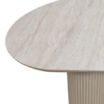 Τραπέζι Hazar Megapap Mdf χρώμα travertine - sandstone 180x90x77εκ. - Image 5