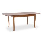 Τραπέζι Belfast Megapap μασίφ ξύλο-MDF επεκτεινόμενο χρώμα καρυδί 150/200x89x78εκ. - Image 3