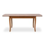 Τραπέζι Belfast Megapap μασίφ ξύλο-MDF επεκτεινόμενο χρώμα καρυδί 150/200x89x78εκ. - Image 5