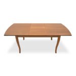 Τραπέζι Belfast Megapap μασίφ ξύλο-MDF επεκτεινόμενο χρώμα καρυδί 150/200x89x78εκ. - Image 6