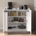 Ντουλάπι κουζίνας - μπάνιου Altay I Megapap χρώμα λευκό 97,8x44,1x91,5εκ. - Image 2