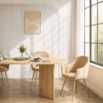 Τραπέζι Cortado Megapap χρώμα sapphire oak 200x90x74εκ. - Image 5