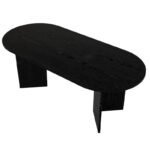 Τραπέζι Cortado Megapap χρώμα sencron black 200x90x74εκ. - Image 8