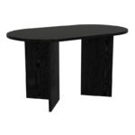 Τραπέζι Cortado Megapap χρώμα sencron black 138x80x75εκ. - Image 5