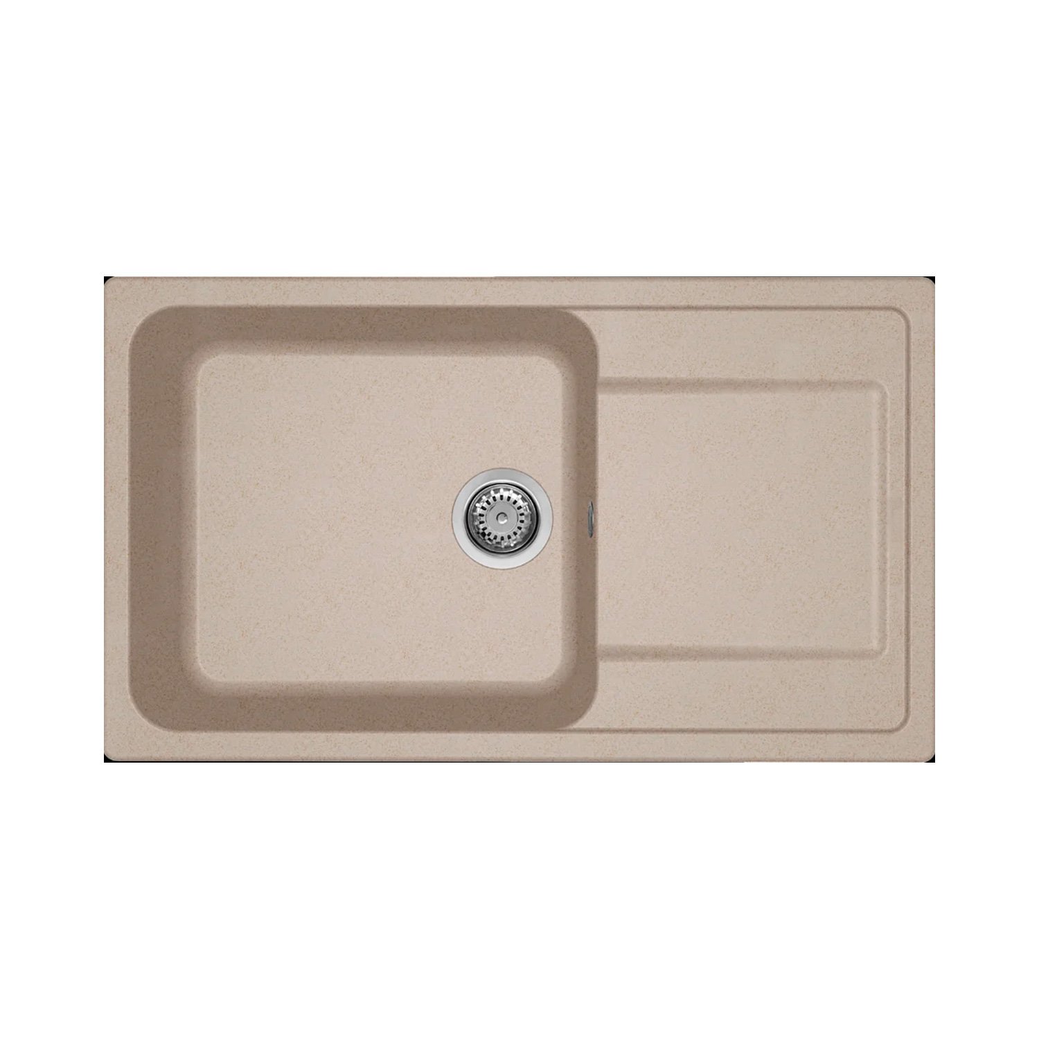 LG241051_1 Νεροχύτης κουζίνας LIFE 410 Avena 51 ELLECI 86x50cm - Image 1