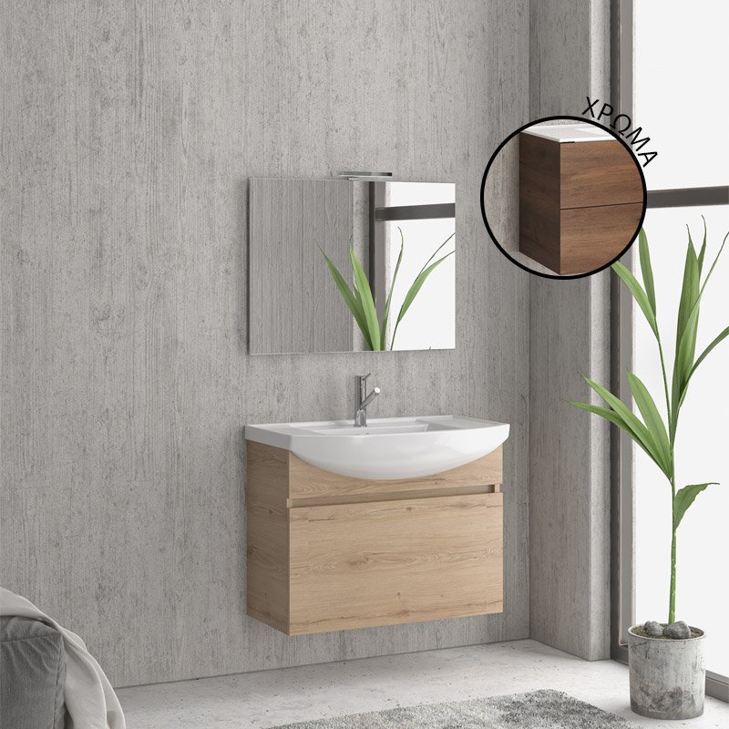 NBIAD658702 Βάση με συρτάρι Brown 8702 NEW BIANNA 65 KARAG 62x35x63cm - Image 1