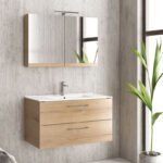 Βάση με δύο συρτάρια Elvezia 8502 NEW ELSA 90 KARAG 89x45x48cm