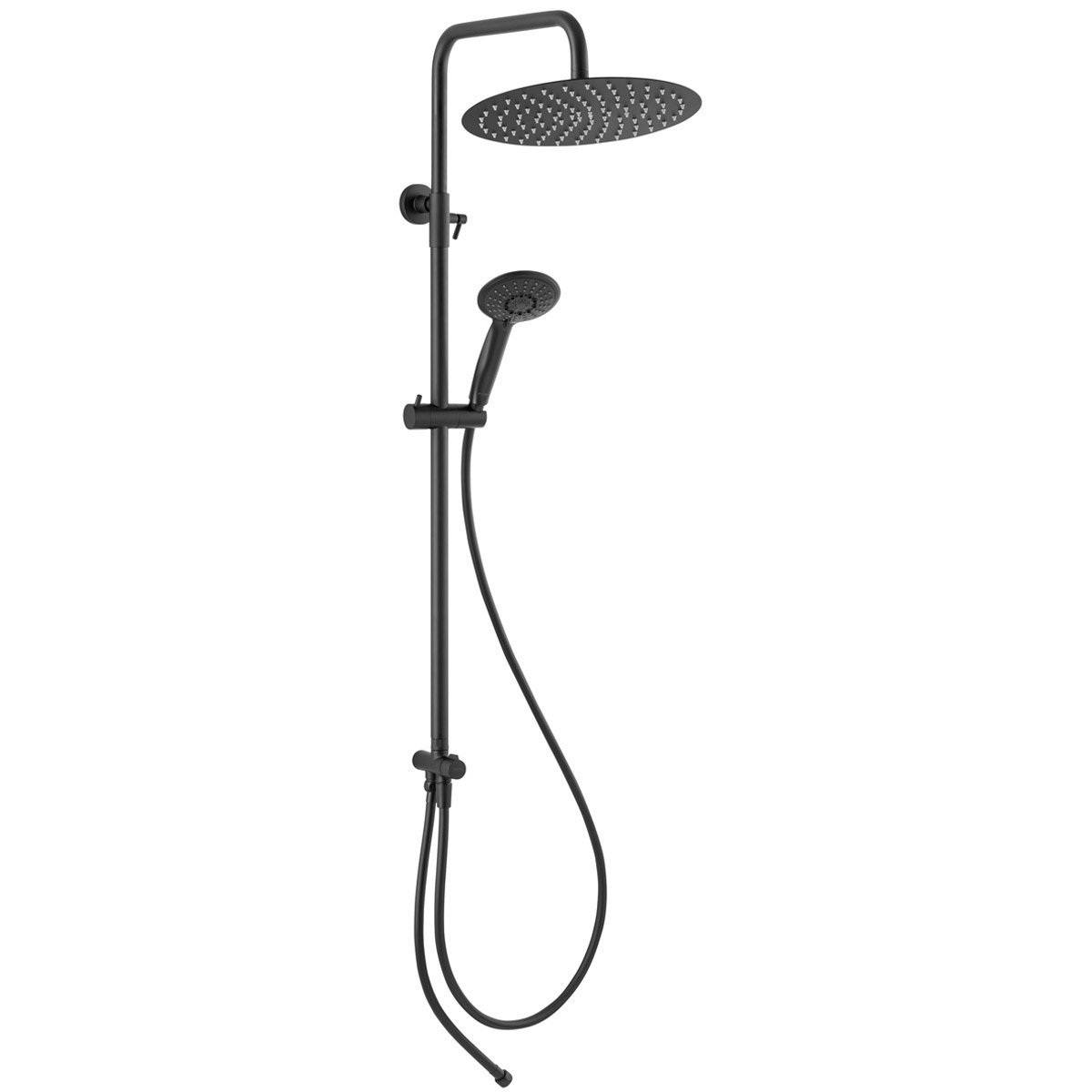 NP47-BL Κολόνα σταθερού ντους WIZARD PRO Μαύρη NP47-BL FERRO - Image 1