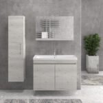 Βάση με δύο πόρτες Ice Oak 8902 NEW SAVA 100 KARAG 98x44,5x63cm