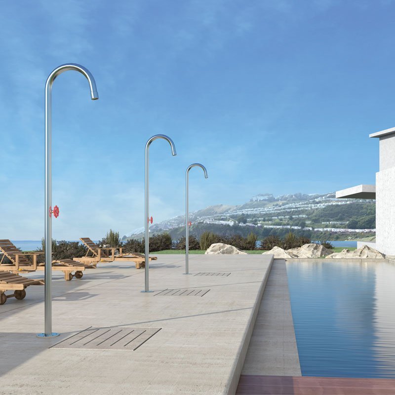 PYLON-IN_3 Κολόνα ντους εξωτερικού χώρου PYLON Inox KARAG - Image 1