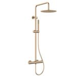 Θερμοστατική μπαταρία σταθερού ντους ARTEMIS Rose Gold SC418M 1236 KARAG