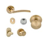 Σετ Πόρτας Ασφαλείας Best SD9 σε Φινίρισμα Όρο Ματ