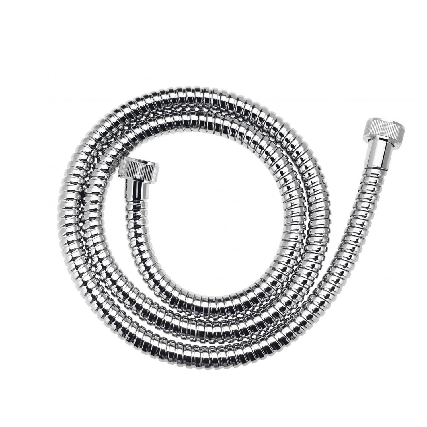 W44_3 Σπιράλ τηλεφώνου ντους χρωμέ W44 FERRO 200cm - Image 1