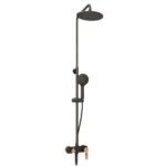 Μπαταρία σταθερού ντους ANDARE Nero Rose Gold WNW33R98PA-RG KARAG