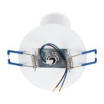 GLOBOSTAR® SARA 00848 Χωνευτό Φωτιστικό Οροφής με Ντουί 1 x E27 AC 220-240V IP20 - Λευκό - Μ8 x Π8 x Υ8.5cm / Q7cm - Image 5