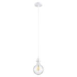 GLOBOSTAR® HANNA 36217 Boho Κρεμαστό Φωτιστικό Οροφής με Ντουί 1 x E27 AC 220-240V IP20 - Λευκό - Μ4 x Π4 x Υ110cm - Image 2