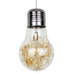 GLOBOSTAR® LAMP 00808 Μοντέρνο Κρεμαστό Φωτιστικό Οροφής με Ντουί 1 x E27 AC 220-240V IP20 - Πολύχρωμο - Μ30 x Π30 x Υ52cm - Image 2