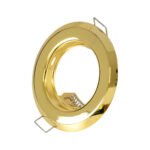 GLOBOSTAR® DELTA 77811 Χωνευτή Βάση για Σποτ MR16 με Ντουί GU10/GU5.3 IP20 - Χρυσό Πλατίνα - Μ8.3 x Π8.3 x Υ3.1cm / Q6cm - Image 2