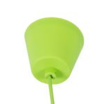 GLOBOSTAR® CABLITO 61557 Μοντέρνο Κρεμαστό Φωτιστικό Οροφής με Ντουί 1 x E27 AC 220-240V IP20 - Πράσινο - Μ4 x Π4 x Υ110cm - Image 3
