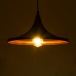 GLOBOSTAR® SHANGHAI 01025 Μοντέρνο Κρεμαστό Φωτιστικό Οροφής με Ντουί 3 x E27 AC 220-240V IP20 - Μαύρο & Χρυσό - Μ79.5 x Π79.5 x Υ38cm - Σετ 3 Τεμαχίων - Image 4