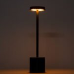 GloboStar® JOJO 76521 Επαναφορτιζόμενο Επιτραπέζιο Φωτιστικό Πορτατίφ LED 1.5W 105lm 120° DC 5V IP44 CCT Ultra Θερμό 1500K - Φυσικό Λευκό 4500K - Ψυχρό Λευκό 6000K Dimmable Ασημί Αλουμίνιο - Μ8 x Π8 x Υ34cm - 2 Χρόνια Εγγύηση - Image 11