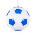 GLOBOSTAR® FOOTBALL 00644 Παιδικό Κρεμαστό Φωτιστικό Οροφής με Ντουί 1 x E27 AC 220-240V IP20 - Λευκό & Μπλε - Μ15 x Π15 x Y18cm - Image 2
