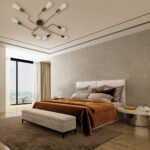 GLOBOSTAR® LIBERTA 00841 Μοντέρνο Φωτιστικό Οροφής με Ντουί 8 x E27 AC 220-240V IP20 - Μπρούτζινο - Μ102 x Π72 x Υ10.5cm - Image 10