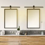 GLOBOSTAR® ROSA 60450 Μοντέρνο Φωτιστικό Τοίχου - Απλίκα Καθρέπτη Μπάνιου LED 12W 1400lm 120° AC 220-240V IP44 Φυσικό Λευκό 4500K - Lumileds SMD Chip & TÜV SÜD Driver - Μαύρο Ματ - Μ60 x Π15 x Υ7cm - 3 Χρόνια Εγγύηση - Image 10