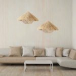 GLOBOSTAR® CHEOPE 01599 Boho Κρεμαστό Φωτιστικό Οροφής με Ντουί 1 x E27 AC 220-240V IP20 - Μπεζ - Μ45 x Π45 x Υ35cm - Image 11