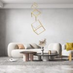 GLOBOSTAR® KIBOO-TRIO 60932 Μοντέρνο Κρεμαστό Φωτιστικό Οροφής LED 90W 10350lm 360° AC 220-240V IP20 Ρυθμιζόμενο Λευκό CCT με Χειριστήριο από 2700K έως 6000K Dimmable - Lumileds SMD Chip - Χρυσό - Μ60 x Π60 x Υ80cm - 3 Χρόνια Εγγύηση - Image 12