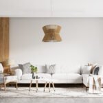 GLOBOSTAR® BIMINI 02288 Boho Κρεμαστό Φωτιστικό Οροφής με Ντουί 1 x E27 AC 220-240V IP20 - Καφέ - Μ60 x Π60 x Υ40cm - Image 11