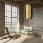 GLOBOSTAR® SALERNO 02076 Boho Κρεμαστό Φωτιστικό Οροφής με Ντουί 1 x E27 AC 220-240V IP20 - Μπεζ & Καφέ - Μ50 x Π50 x Υ80cm - Image 11