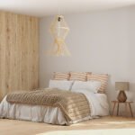 GLOBOSTAR® YOSHI 01928 Boho Κρεμαστό Φωτιστικό Οροφής με Ντουί 1 x E27 AC 220-240V IP20 - Μπεζ - Μ35 x Π35 x Υ60cm - Image 12