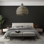 GLOBOSTAR® JAMAICA 01955 Boho Κρεμαστό Φωτιστικό Οροφής με Ντουί 1 x E27 AC 220-240V IP20 - Μπεζ & Λαδί - Μ60 x Π60 x Υ60cm - Image 12