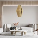 GLOBOSTAR® SALERNO 02077 Boho Κρεμαστό Φωτιστικό Οροφής με Ντουί 1 x E27 AC 220-240V IP20 - Μπεζ & Μαύρο - Μ50 x Π50 x Υ80cm - Image 11