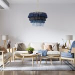 GLOBOSTAR® MISSOULA 02089 Boho Κρεμαστό Φωτιστικό Οροφής με Ντουί 1 x E27 AC 220-240V IP20 - Πολύχρωμο - Μ60 x Π60 x Υ40cm - Image 11